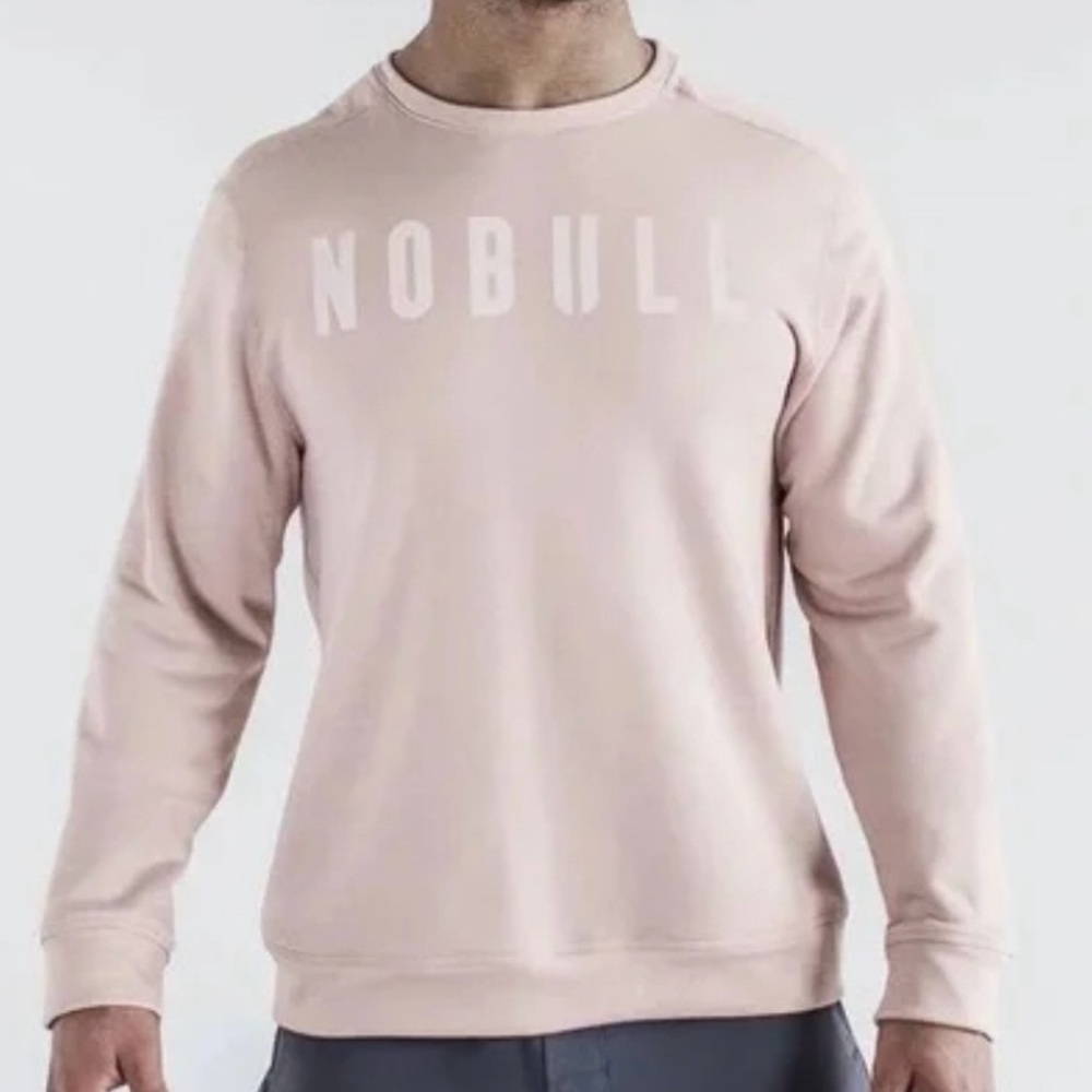 NOBULL Pale Pink Crewneck Sweatshirt
